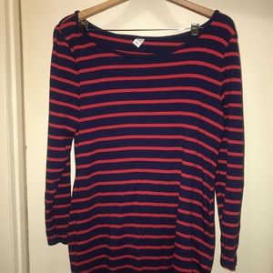 Gap Striped T Shirt Dress